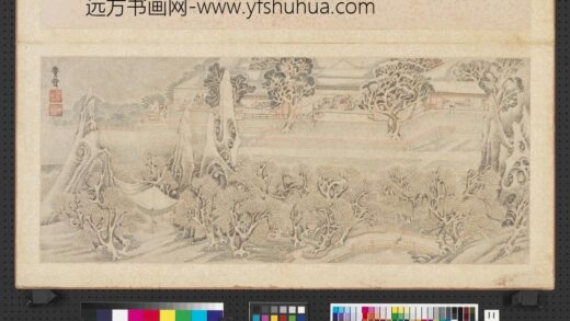 明吴彬岁华纪胜图册赏雪.jpg