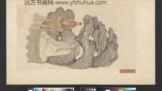 明吴彬画楞严廿五圆通佛像册周利盘陀.jpg
