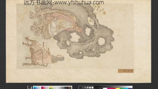 明吴彬画楞严廿五圆通佛像册摩诃迦叶.jpg