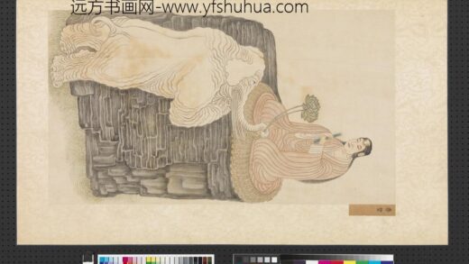 明吴彬画楞严廿五圆通佛像册普贤.jpg