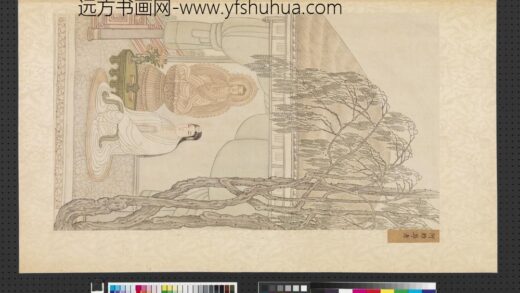 明吴彬画楞严廿五圆通佛像册阿难尊者.jpg