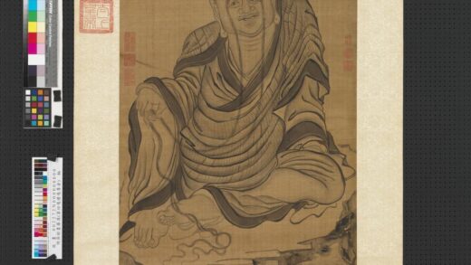 明吴彬画罗汉（第四嘎礼嘎尊者）轴.jpg