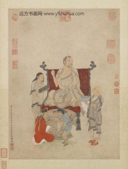 明文从简礼佛图轴.jpg