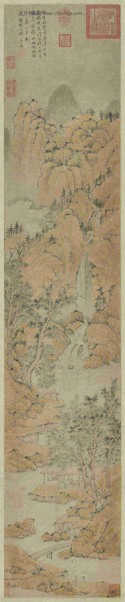 明文嘉听泉图轴.jpg