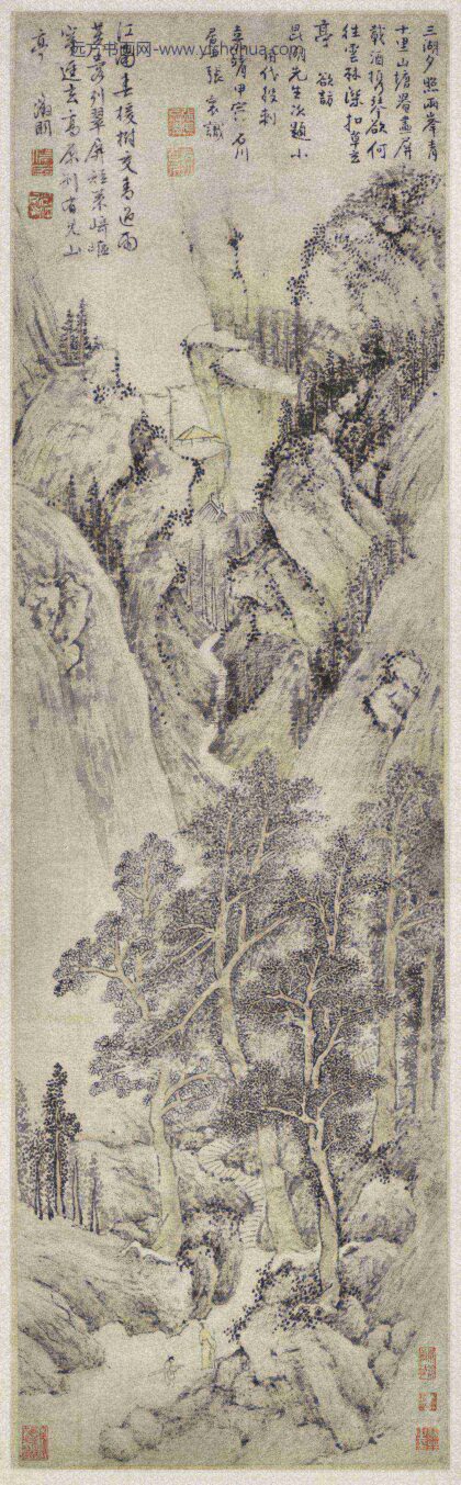 明文征明山水轴.jpg