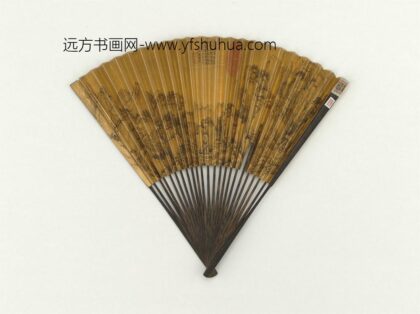 明文征明画函关秋霁成扇 1.jpg