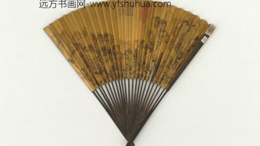 明文征明画函关秋霁成扇 1.jpg