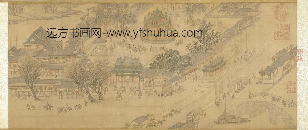月令图卷一月