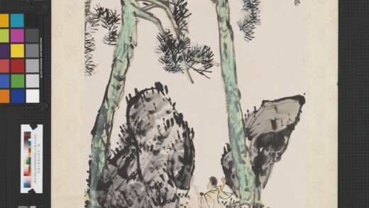 民国王震寒山拾得轴.jpg