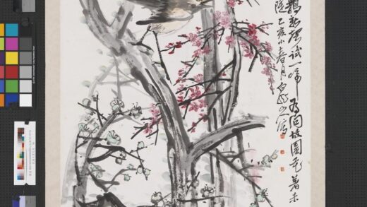民国王震花鸟轴.jpg