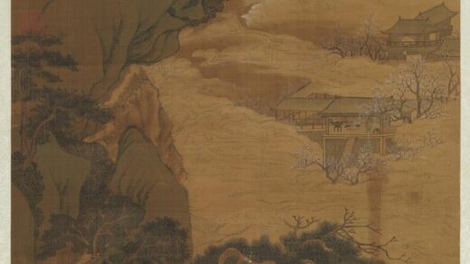 清吴历梅花山馆轴.jpg