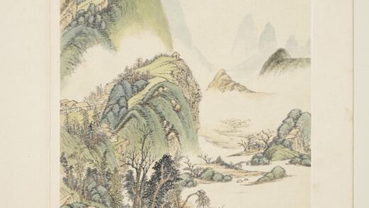 清吴历橅宋元人山水册仿黄公望山水.jpg