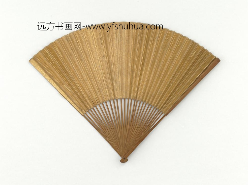 清吴时画儿戏图成扇