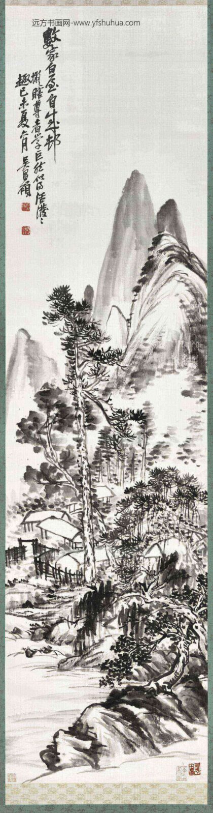 清吴昌硕山水轴清吴昌硕山水轴.jpg