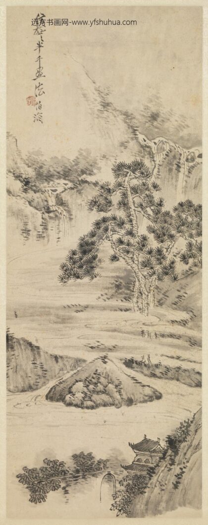 清吴滔仿龚贤山水轴.jpg