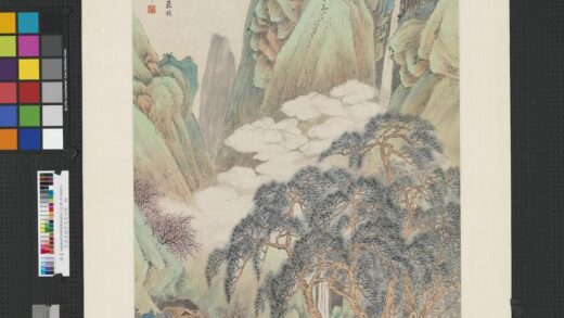 清吴谷祥溪南访隐轴.jpg