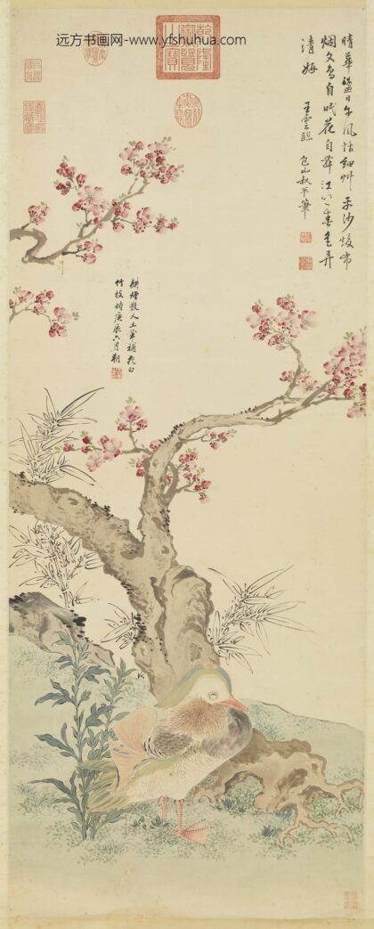 清王云王翚合璧轴.jpg