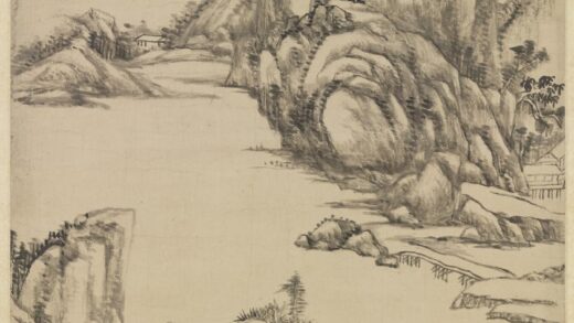 清王原祁仿黄公望山水轴.jpg