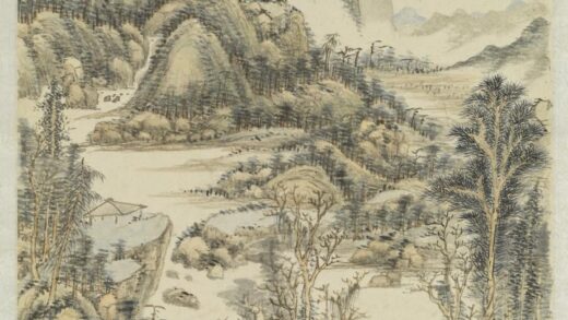 清王原祁仿黄公望山水轴.jpg