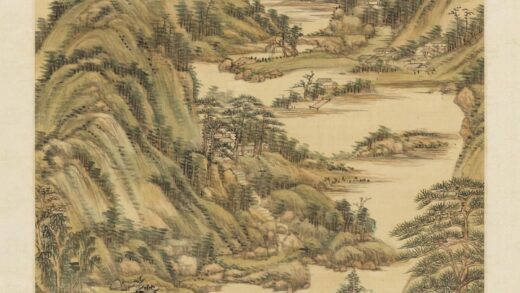 清王原祁夏山旭照图轴.jpg