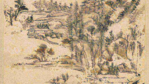 清王原祁画山水轴.jpg