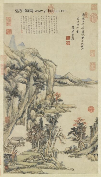 清王原祁秋山图轴.jpg