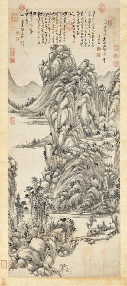 清王原祁秋山晴霁图轴.jpg