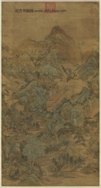 清王敬铭画山水轴.jpg