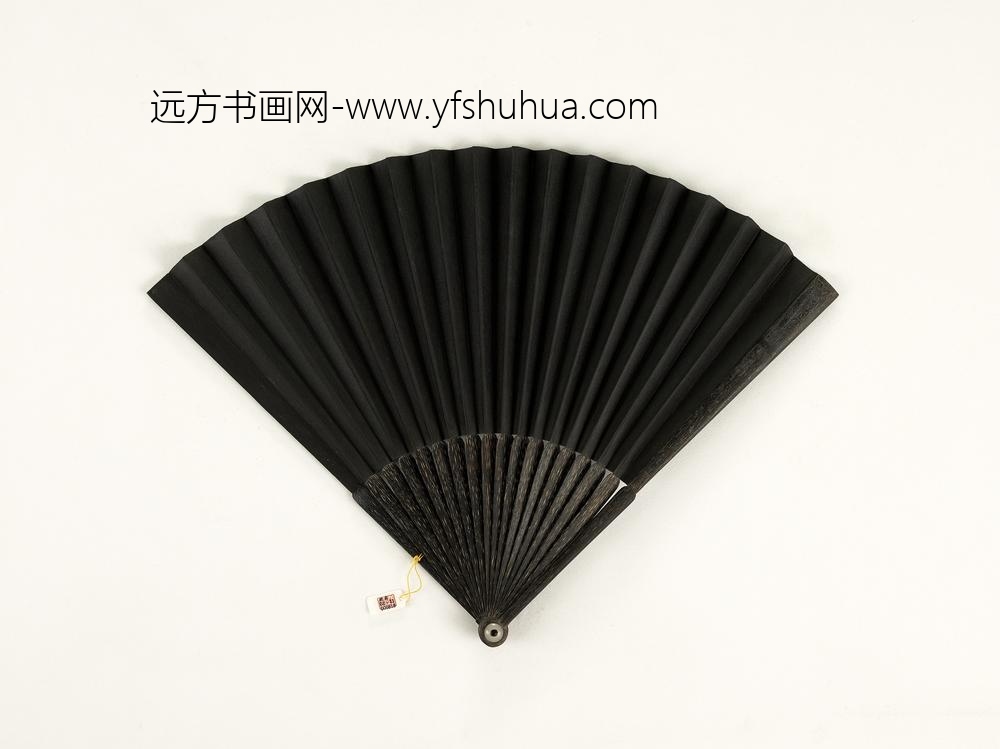 清王杰书乾隆御制明贤象牙章歌成扇-