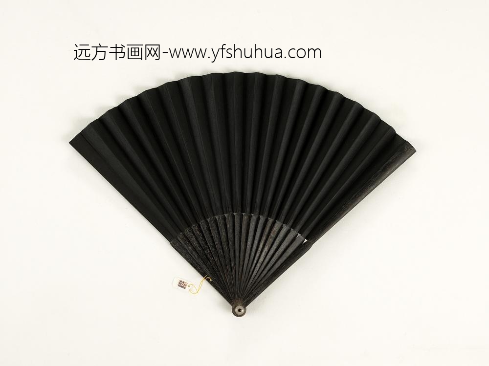 清王杰书乾隆御制汉玉图章歌成扇
