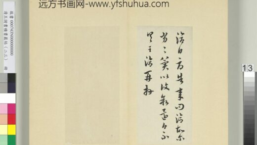 清王澍书积书岩帖（二十三）册临王洽草书帖两种.jpg