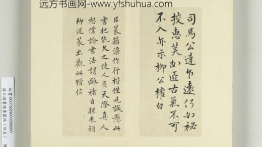 清王澍书积书岩帖（四十五）册临柳公权公达帖.jpg