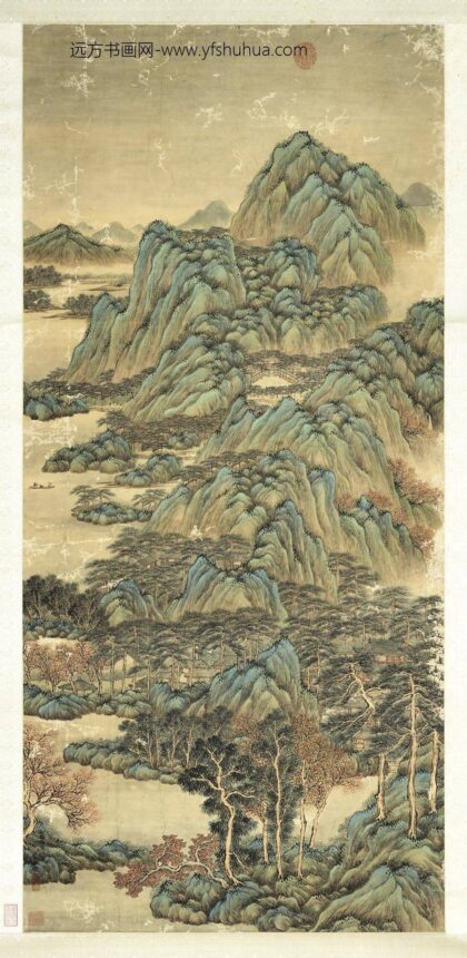 清王炳松路仙岩轴.jpg