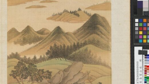 清王翚临唐宋各家山水册仿王晋卿烟江叠嶂.jpg