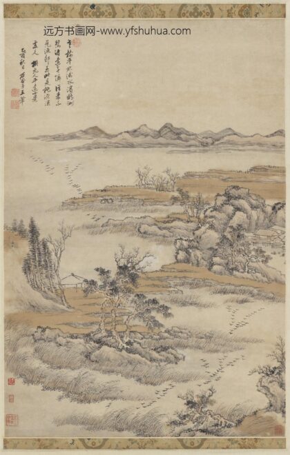 清王翚仿元人平远小景图轴.jpg