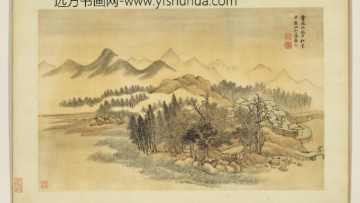 清王翚仿古山水册迭巘回溪.jpg