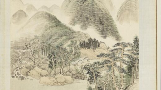 清王翚仿宋元山水册仿高克恭山水.jpg