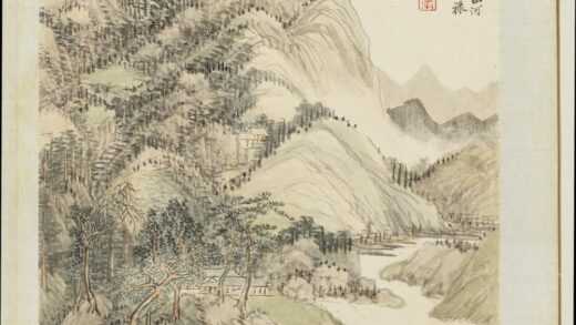 清王翚仿宋元山水册仿黄公望山水.jpg
