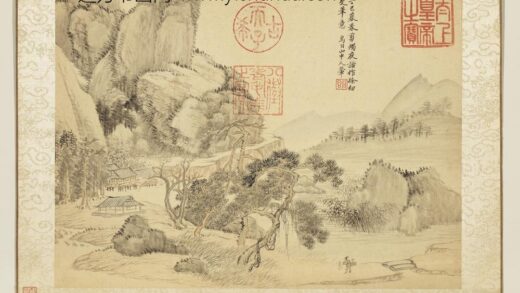 清王翚仿诸家山水册仿徐贲山水.jpg
