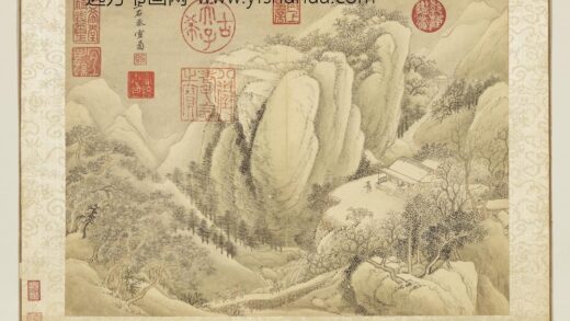 清王翚仿诸家山水册仿王维雪图.jpg
