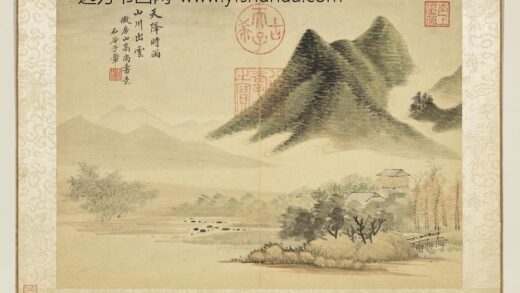 清王翚仿诸家山水册仿高克恭山水.jpg