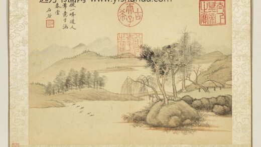 清王翚仿诸家山水册仿黄公望山水.jpg