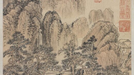 清王翚仿赵元幽磵寒松轴.jpg