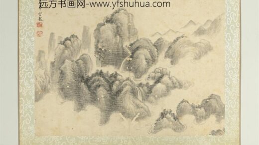 清王翚十万图册万峰云起.jpg