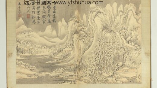 清王翚十万图册万峰飞雪.jpg
