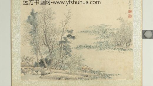 清王翚十万图册万点青莲.jpg