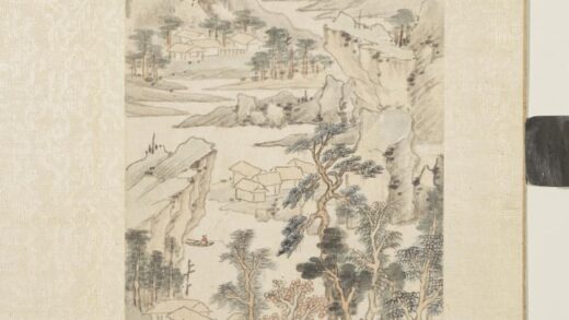 清王翚墨迹册仿黄公望秋山暮霭.jpg