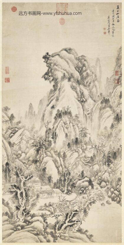 清王翚夏日山居图轴.jpg