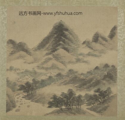 清王翚拟古山水画册浮岚暖翠.jpg