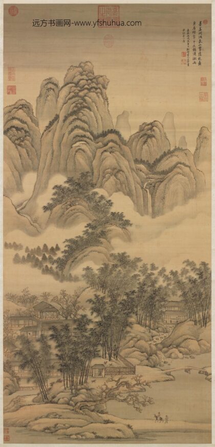 清王翚潇湘听雨图轴.jpg